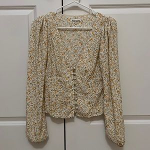 Reformation floral top